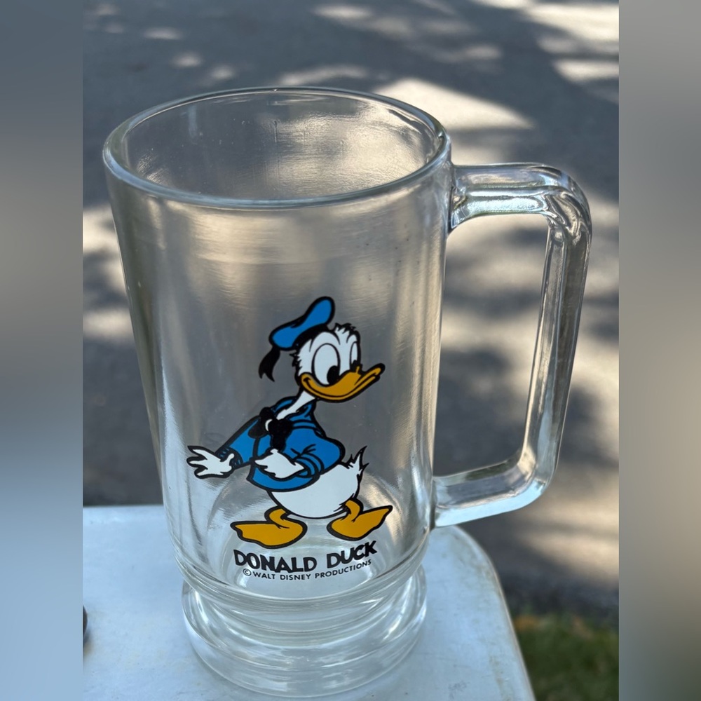 Disney Blue and Yellow Donald Duck Mug